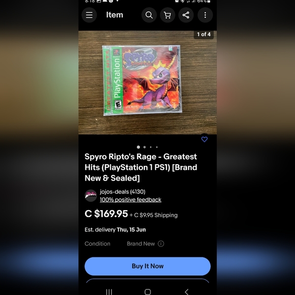 Spyro Riptors Rage Playstation 1 game - Picture 5 of 6